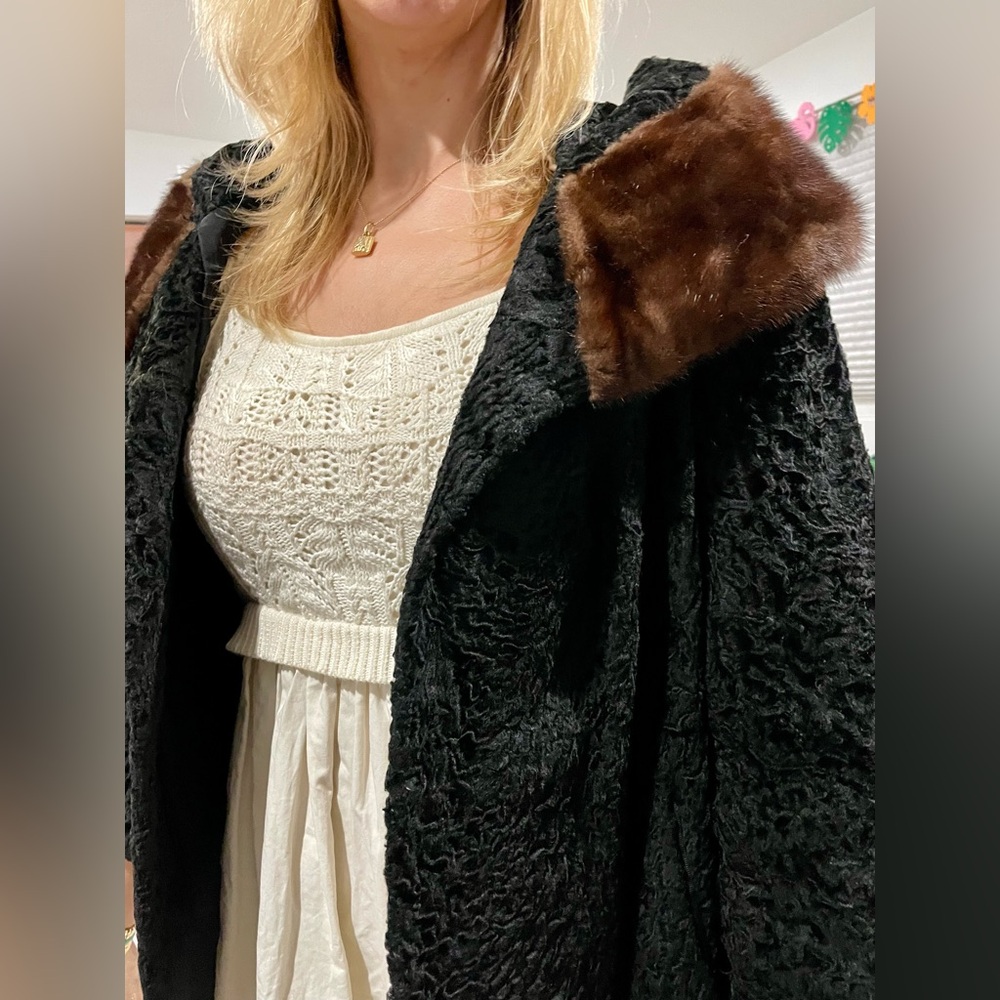 **Dreamy Winter Reversible Fur Crop Coat**